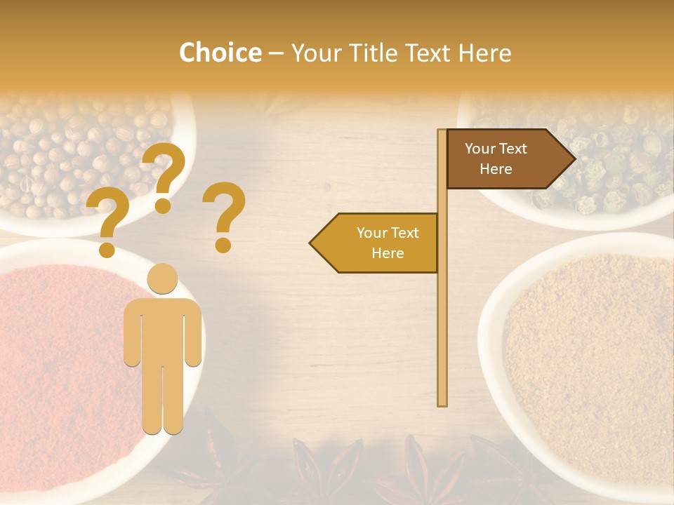 Flavour Stars Color PowerPoint Template