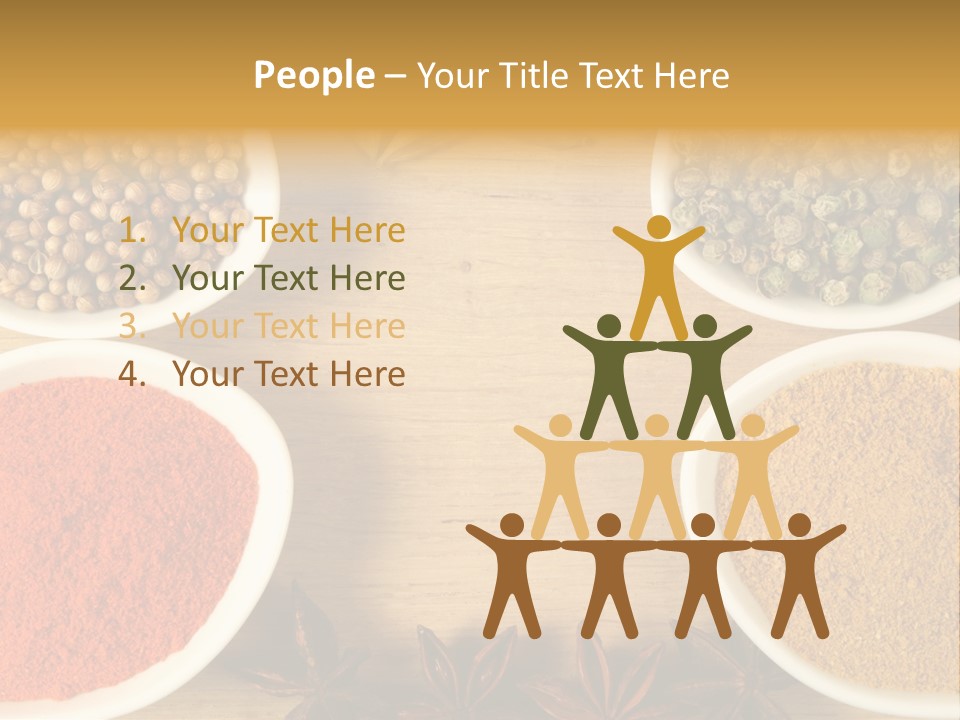 Flavour Stars Color PowerPoint Template