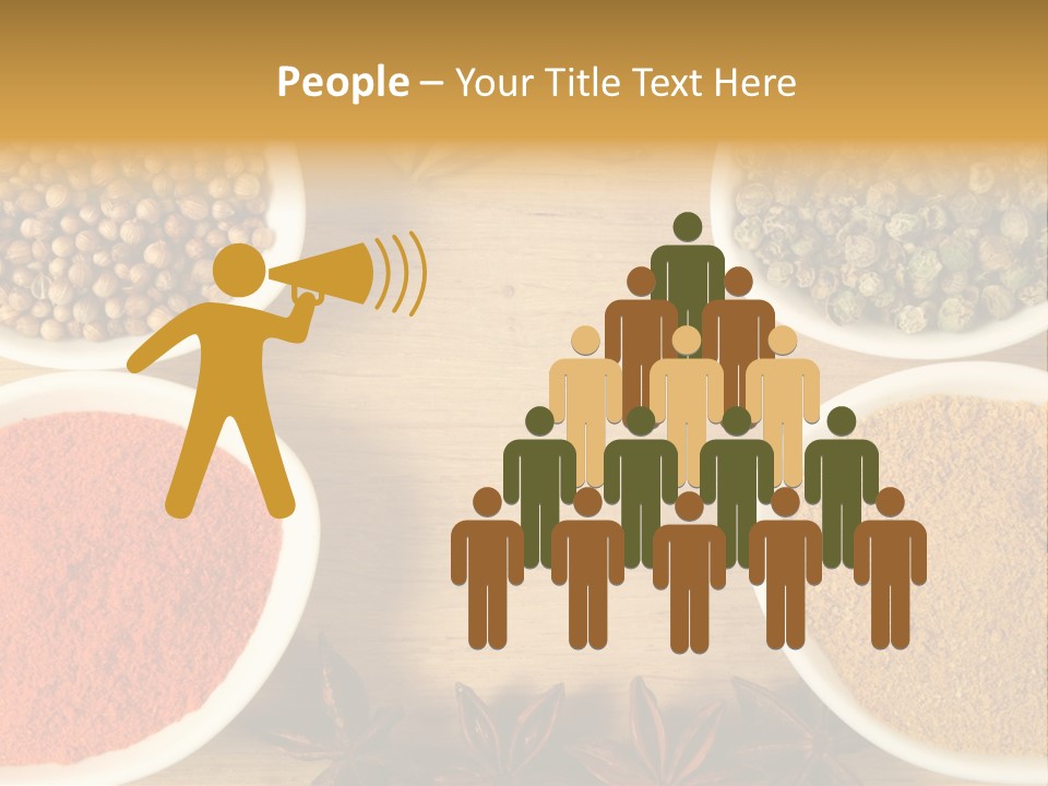 Flavour Stars Color PowerPoint Template