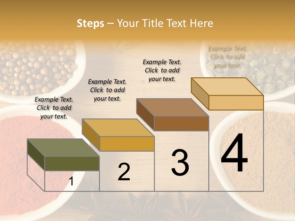 Flavour Stars Color PowerPoint Template