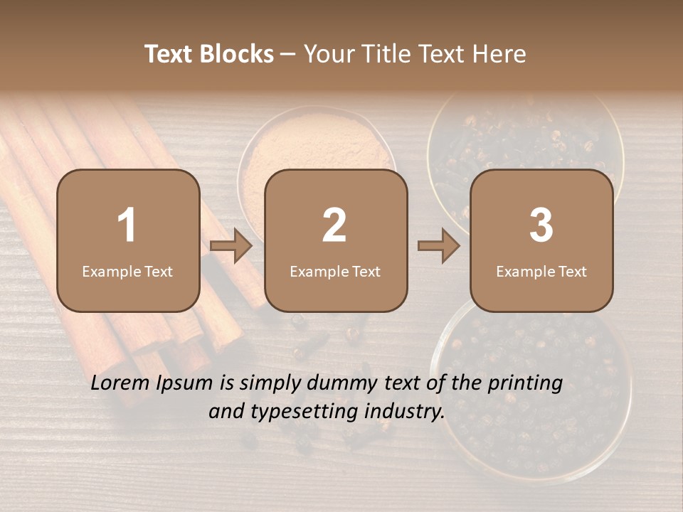 Dry Wood Spicy PowerPoint Template