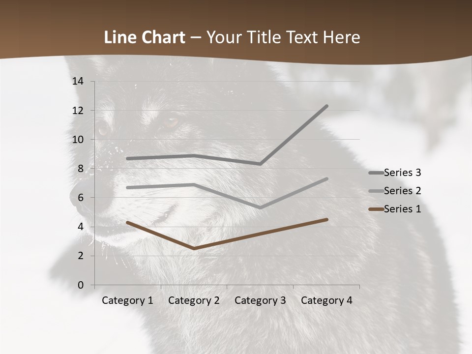 Cold Mammal Head PowerPoint Template