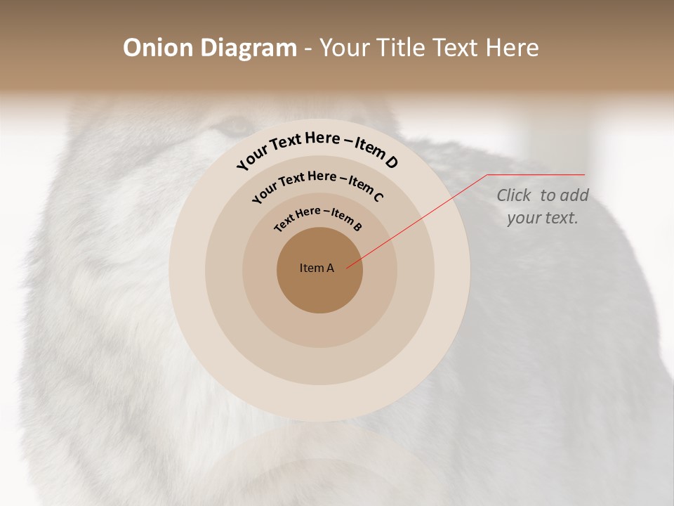 Canis Snow Wildlife PowerPoint Template