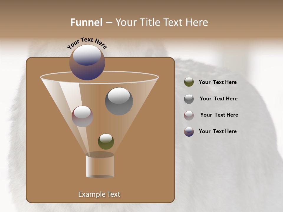 Canis Snow Wildlife PowerPoint Template