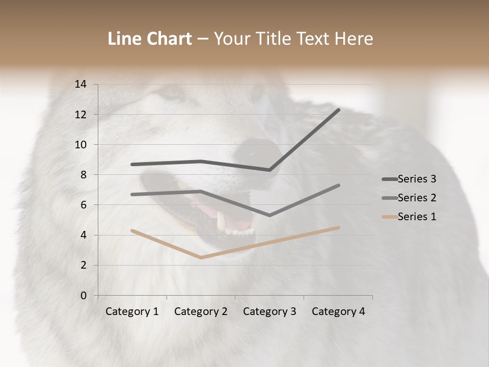 Canis Snow Wildlife PowerPoint Template