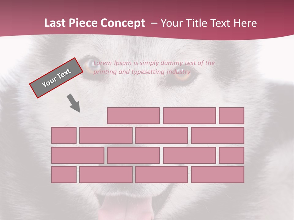 Coat Fear Puppy PowerPoint Template