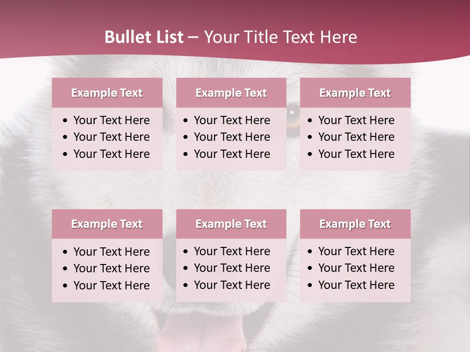 Coat Fear Puppy PowerPoint Template