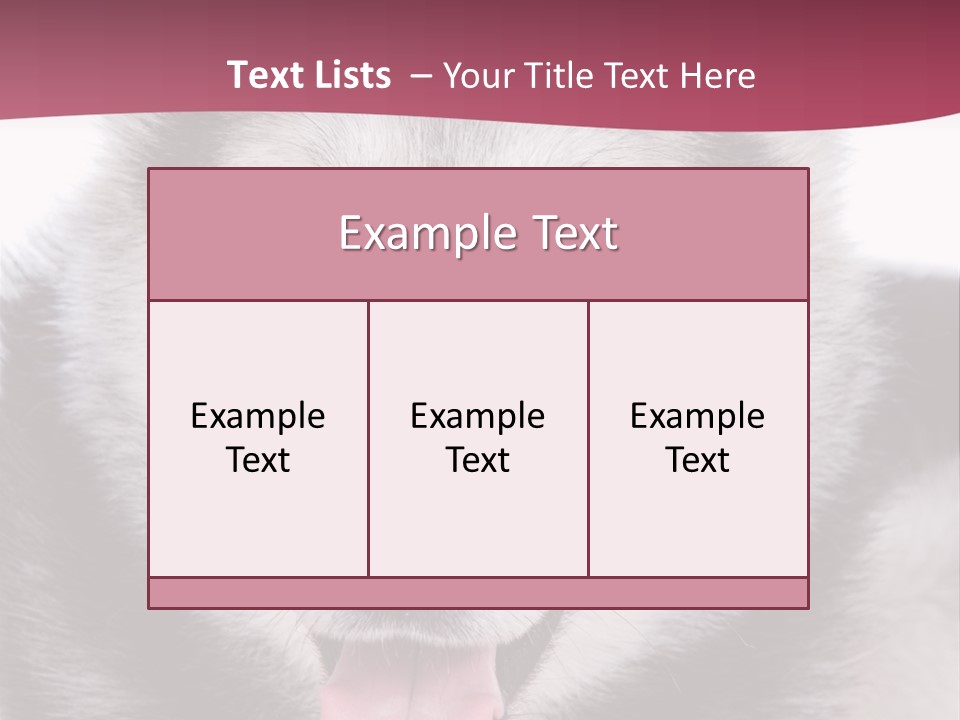 Coat Fear Puppy PowerPoint Template