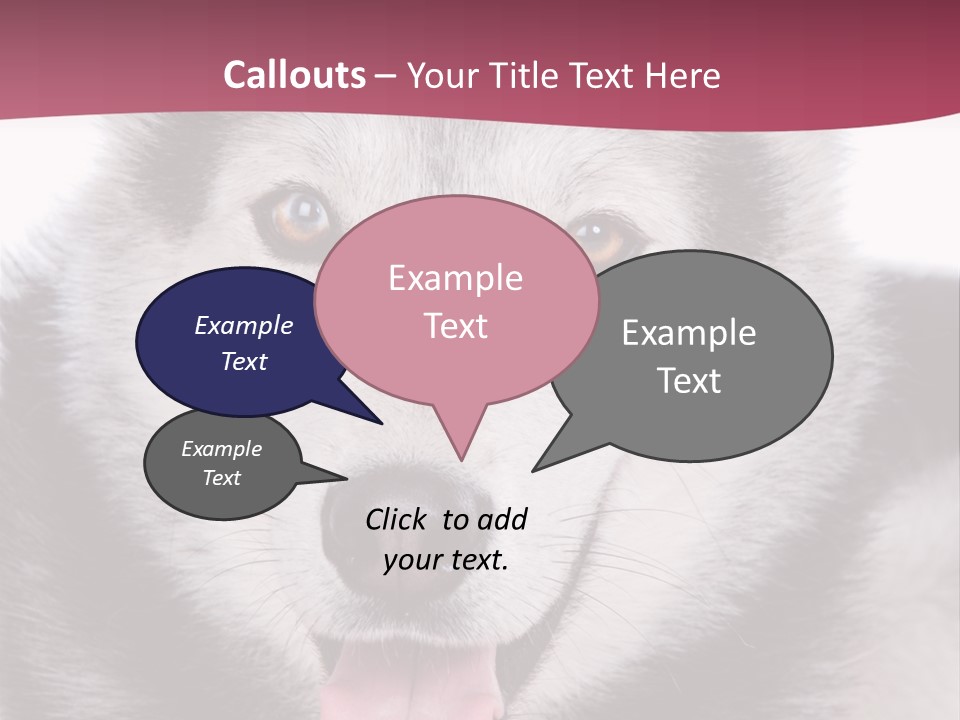 Coat Fear Puppy PowerPoint Template