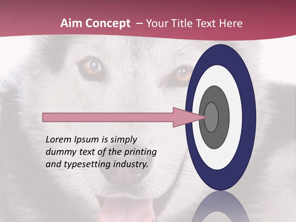 Coat Fear Puppy PowerPoint Template