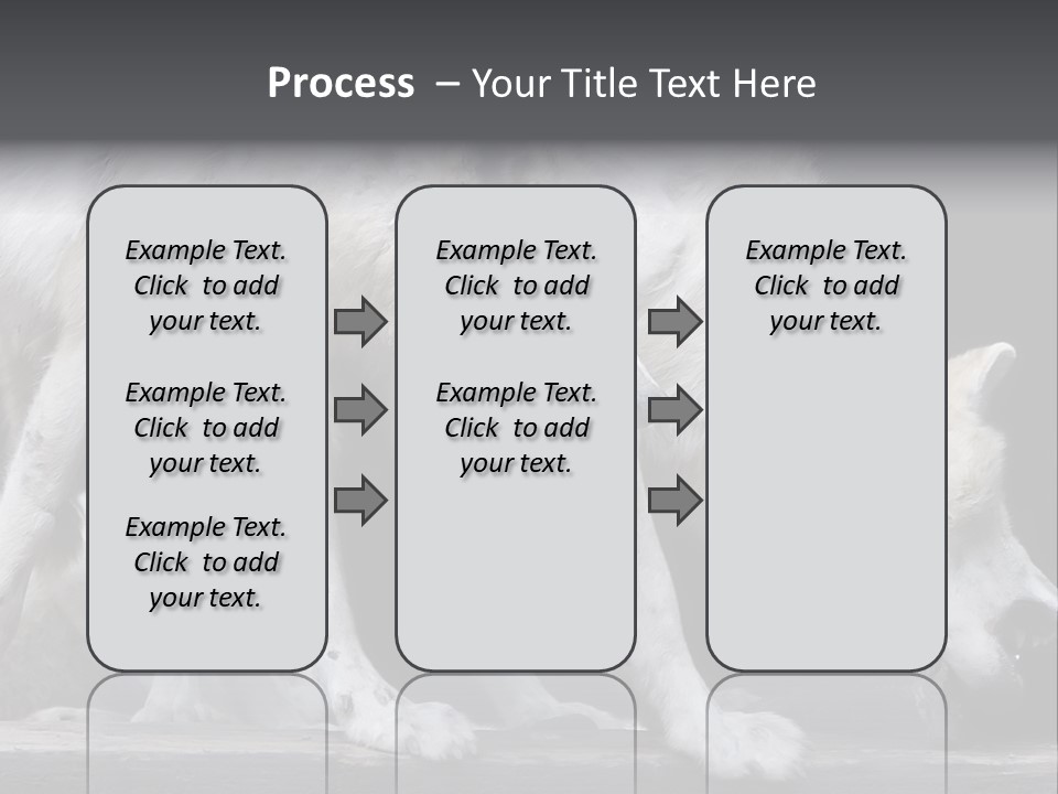 Wolfskind Fell Raubtier PowerPoint Template