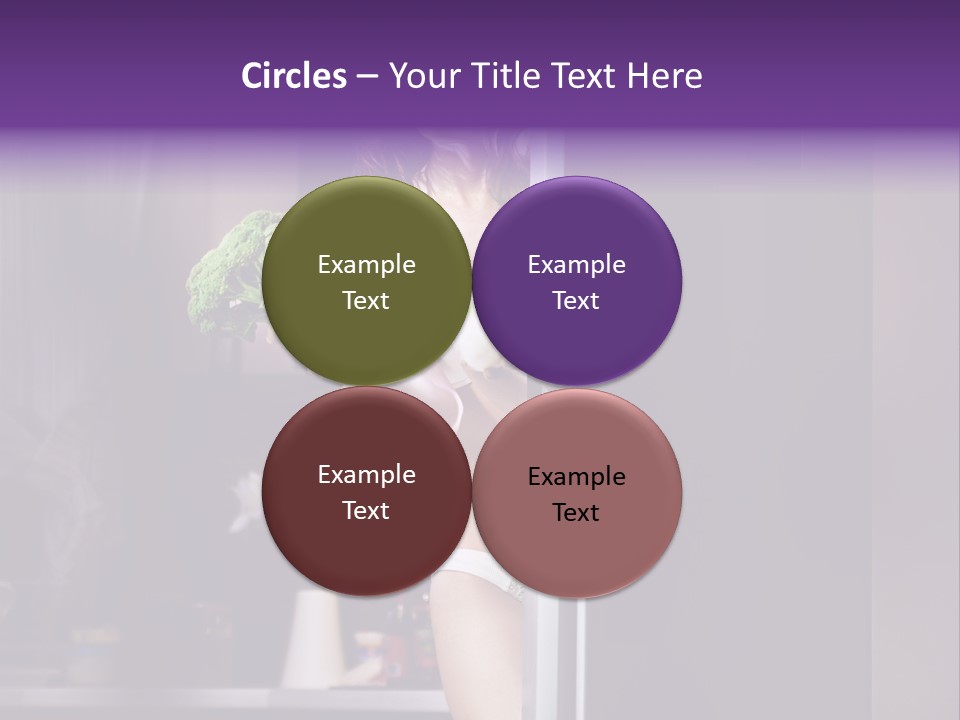 Stomach Candy Cane Pajamas PowerPoint Template