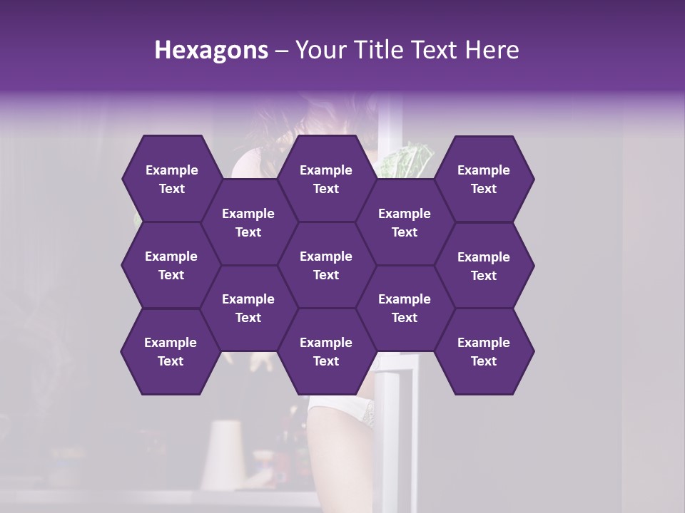 Stomach Candy Cane Pajamas PowerPoint Template