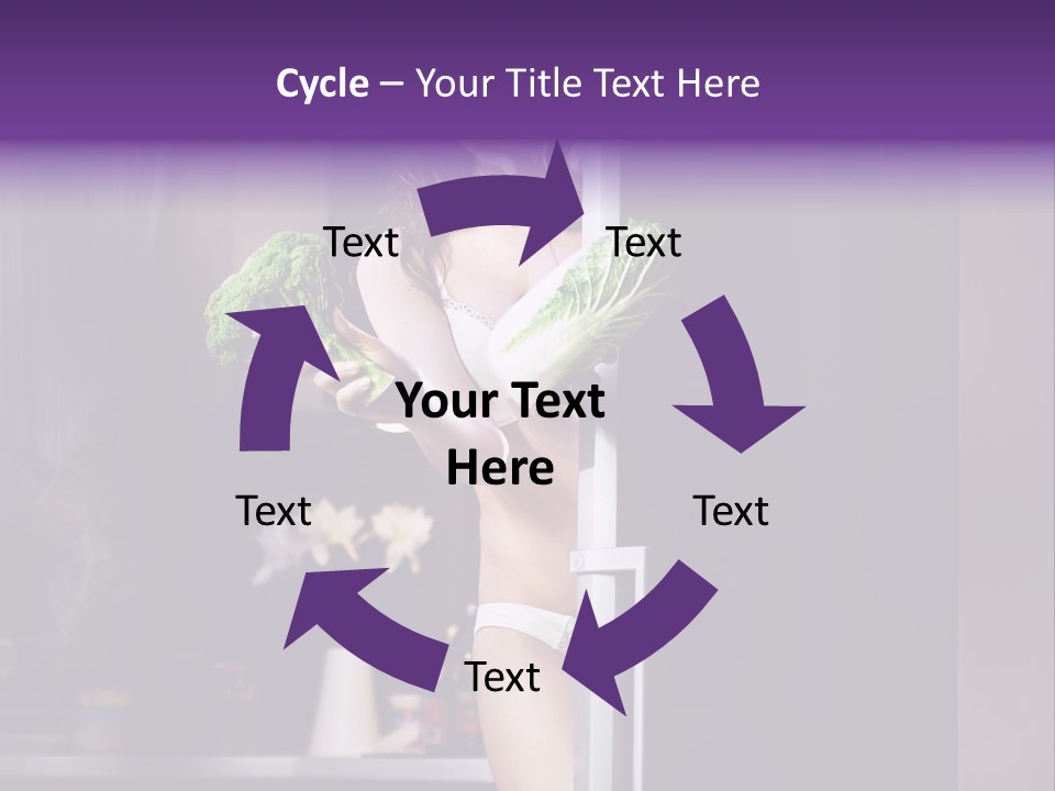 Stomach Candy Cane Pajamas PowerPoint Template