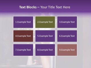 Stomach Candy Cane Pajamas PowerPoint Template