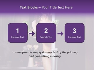 Stomach Candy Cane Pajamas PowerPoint Template