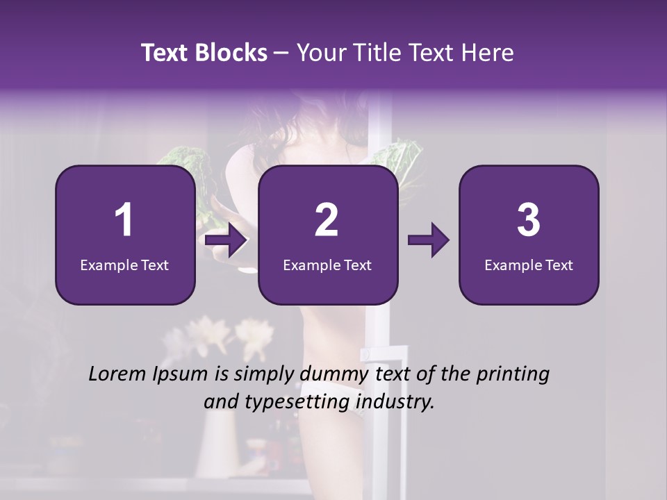 Stomach Candy Cane Pajamas PowerPoint Template