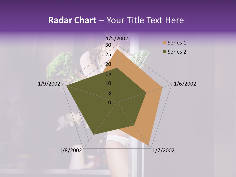 Stomach Candy Cane Pajamas PowerPoint Template