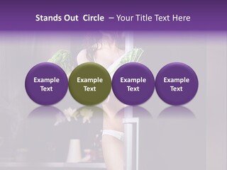 Stomach Candy Cane Pajamas PowerPoint Template