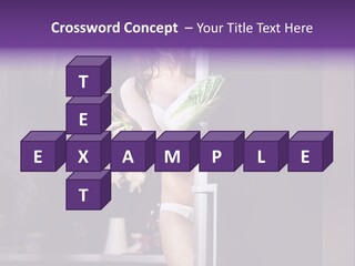 Stomach Candy Cane Pajamas PowerPoint Template