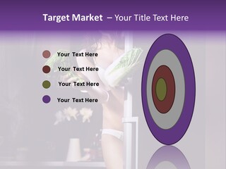 Stomach Candy Cane Pajamas PowerPoint Template