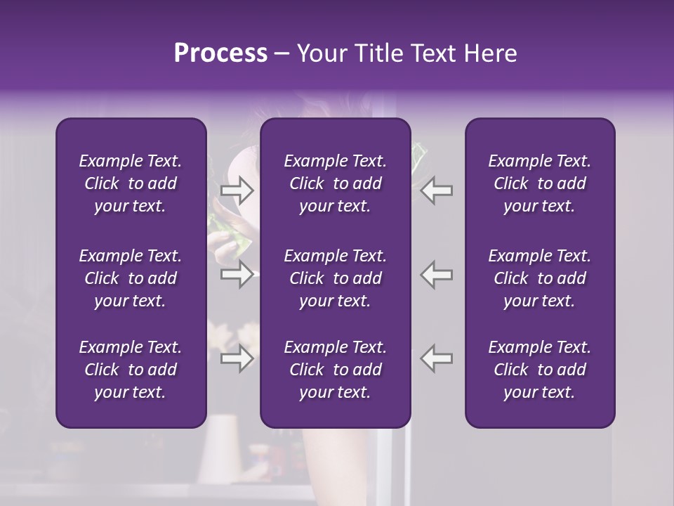 Stomach Candy Cane Pajamas PowerPoint Template