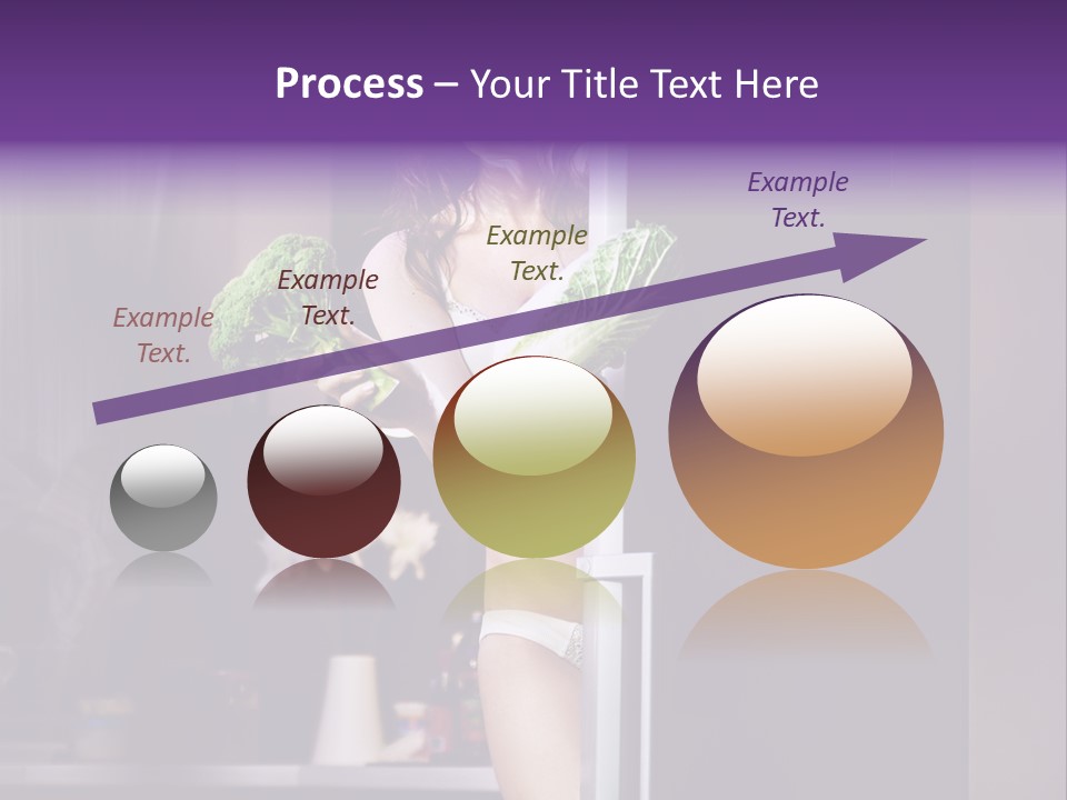 Stomach Candy Cane Pajamas PowerPoint Template