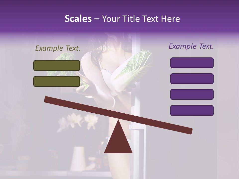 Stomach Candy Cane Pajamas PowerPoint Template