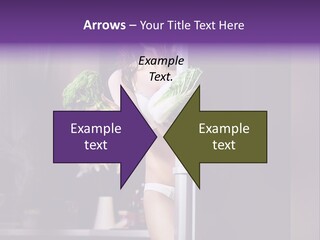 Stomach Candy Cane Pajamas PowerPoint Template