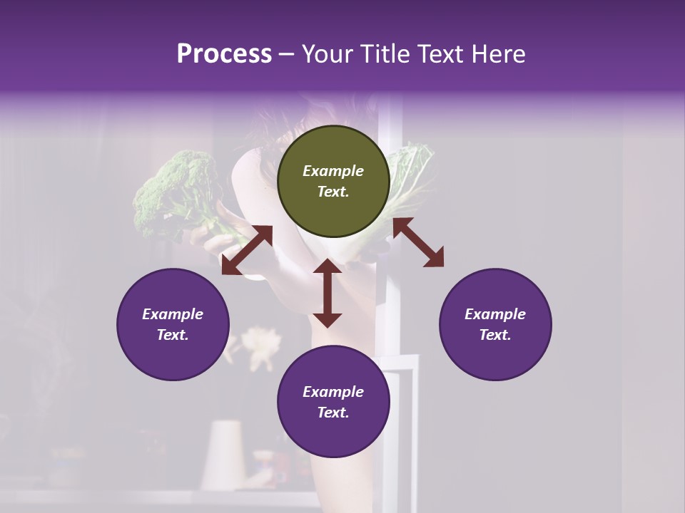 Stomach Candy Cane Pajamas PowerPoint Template