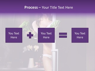 Stomach Candy Cane Pajamas PowerPoint Template