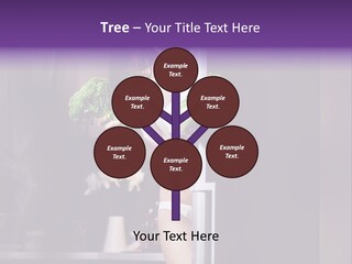 Stomach Candy Cane Pajamas PowerPoint Template