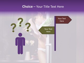 Stomach Candy Cane Pajamas PowerPoint Template