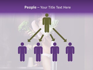 Stomach Candy Cane Pajamas PowerPoint Template