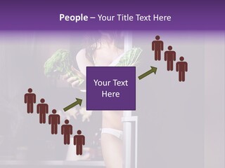 Stomach Candy Cane Pajamas PowerPoint Template