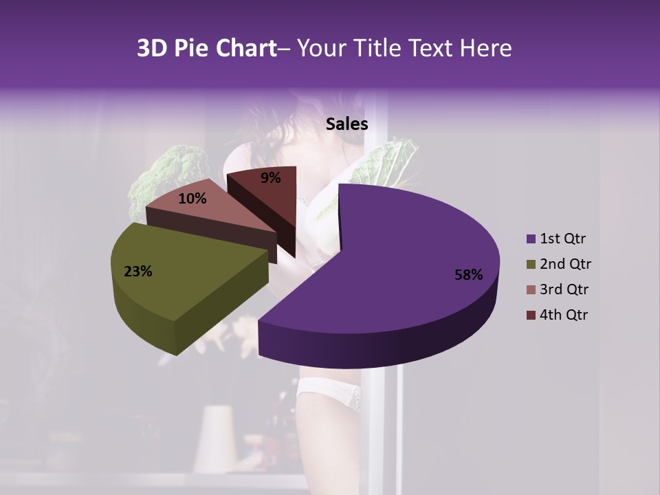 Stomach Candy Cane Pajamas PowerPoint Template