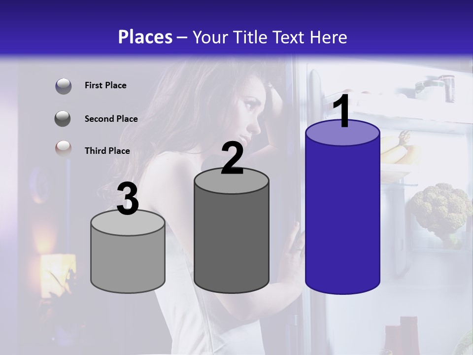 Belly Body Model PowerPoint Template