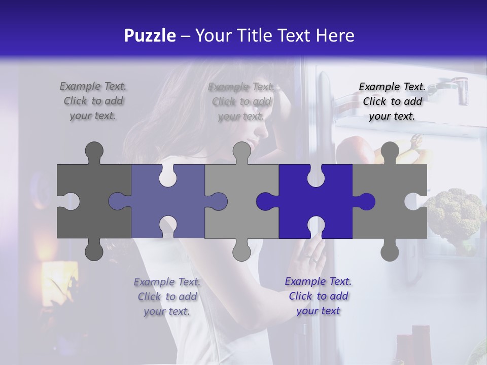Belly Body Model PowerPoint Template