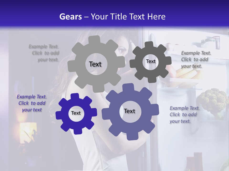 Belly Body Model PowerPoint Template