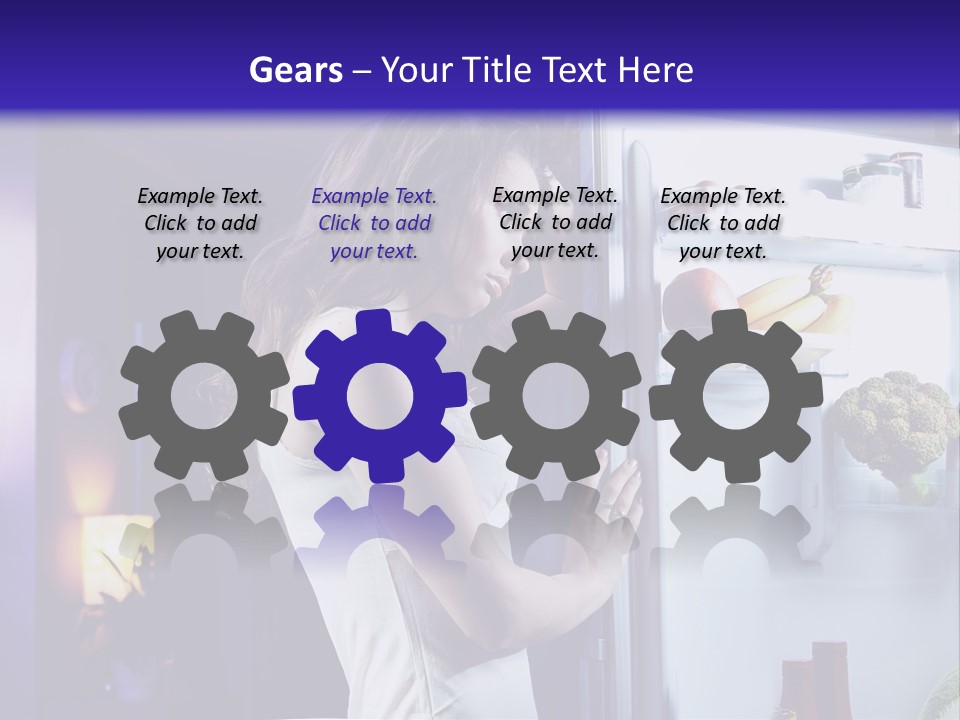 Belly Body Model PowerPoint Template