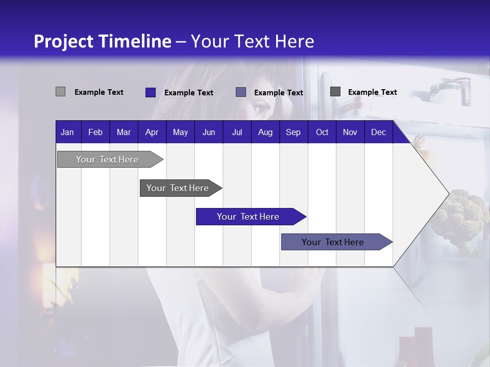 Belly Body Model PowerPoint Template