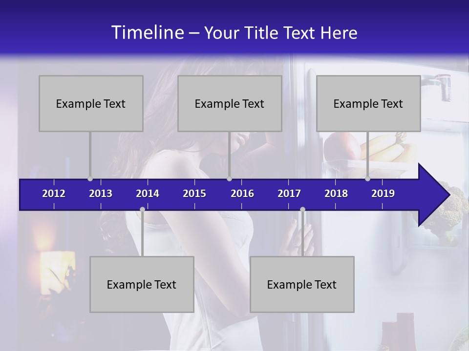 Belly Body Model PowerPoint Template