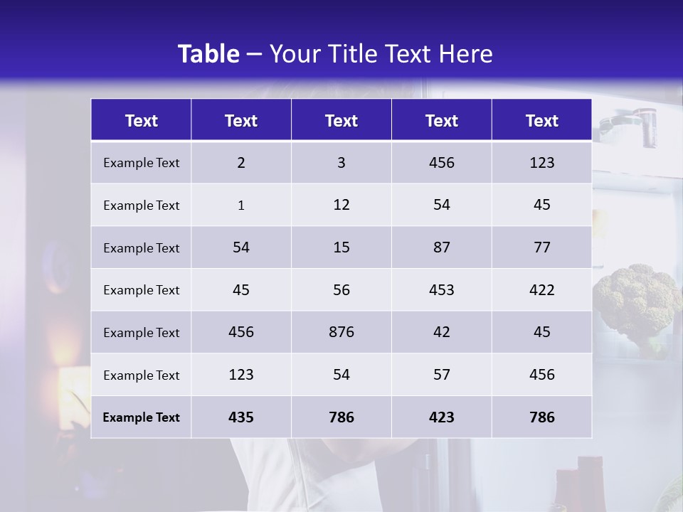 Belly Body Model PowerPoint Template