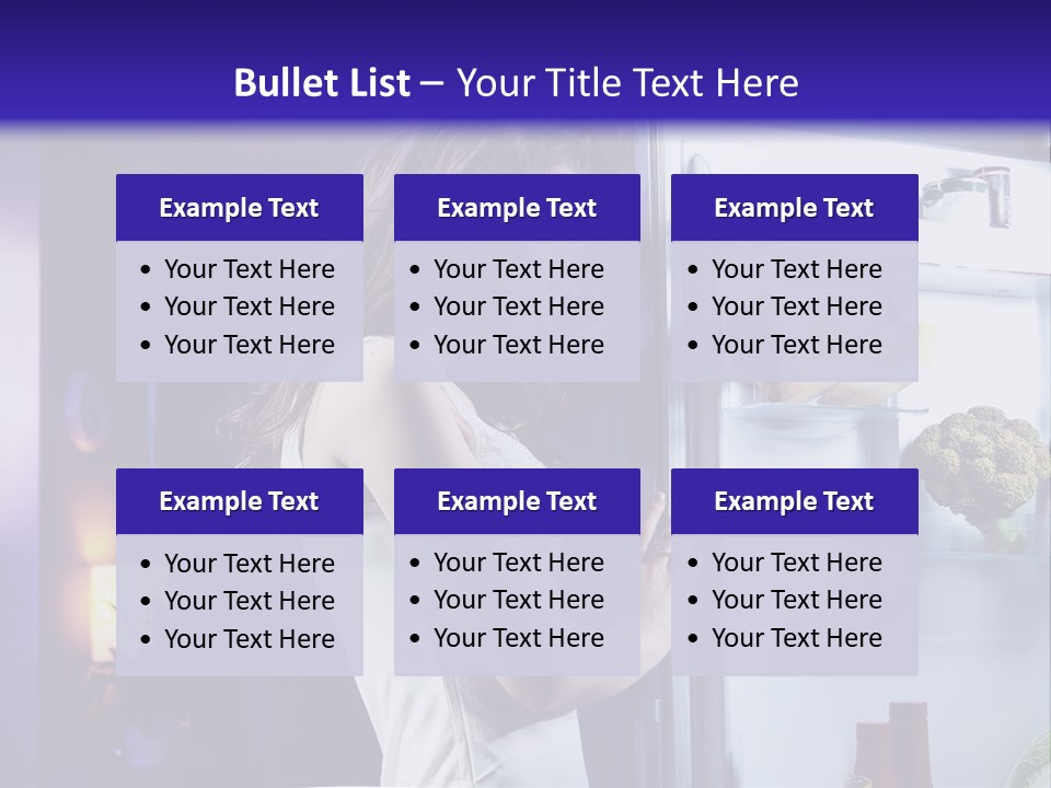 Belly Body Model PowerPoint Template