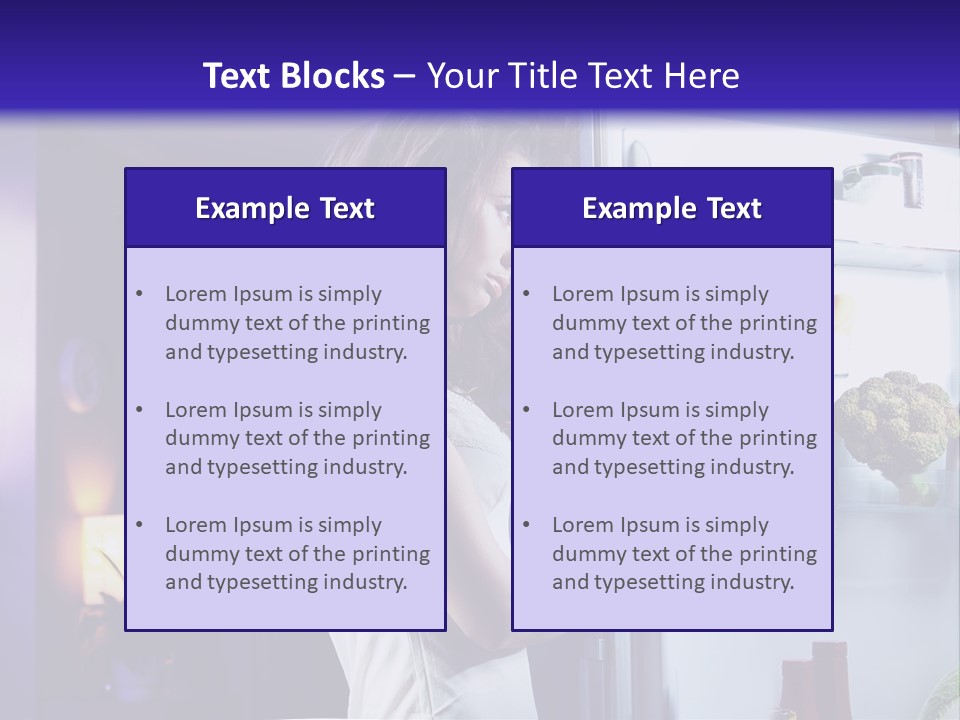 Belly Body Model PowerPoint Template