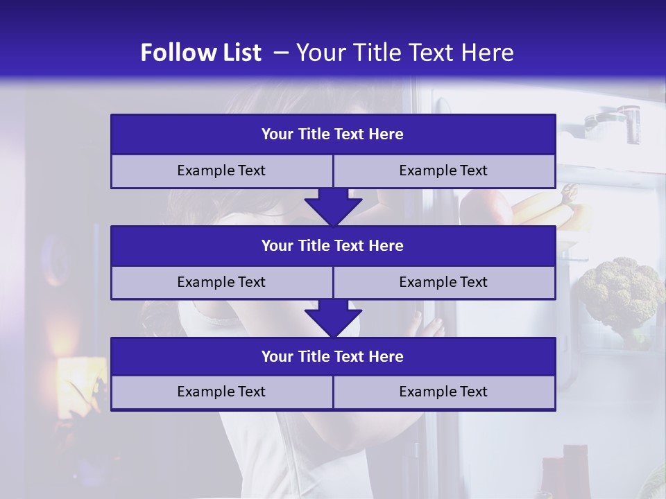 Belly Body Model PowerPoint Template