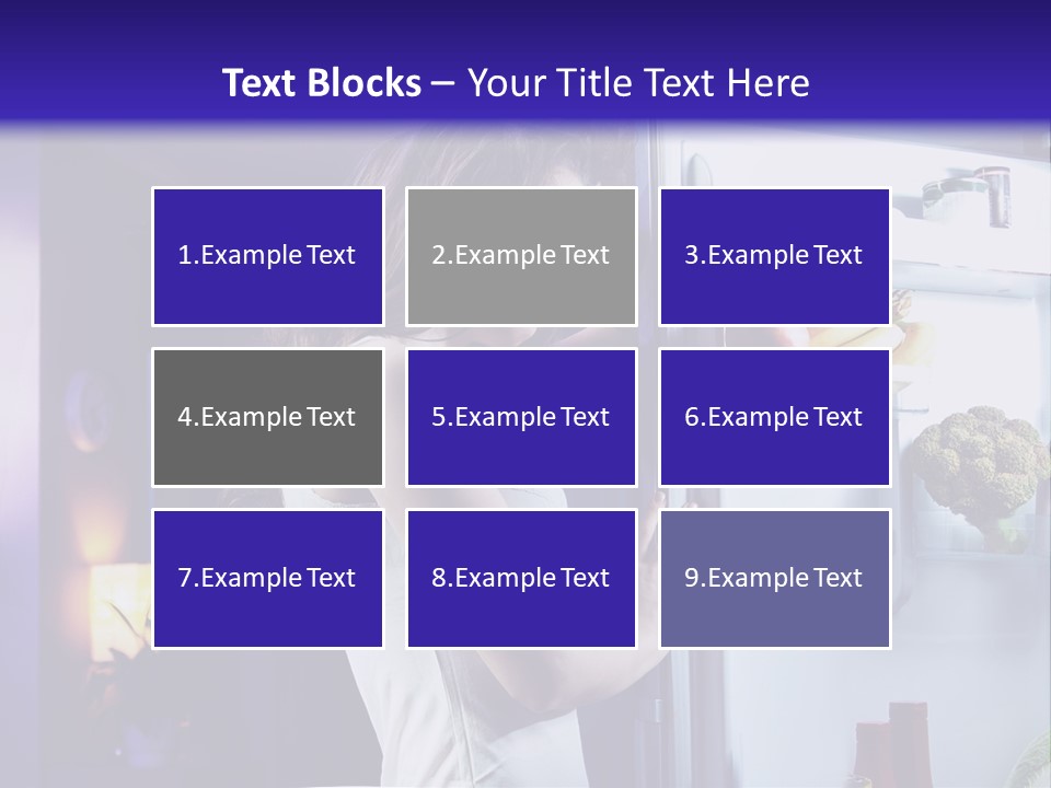 Belly Body Model PowerPoint Template