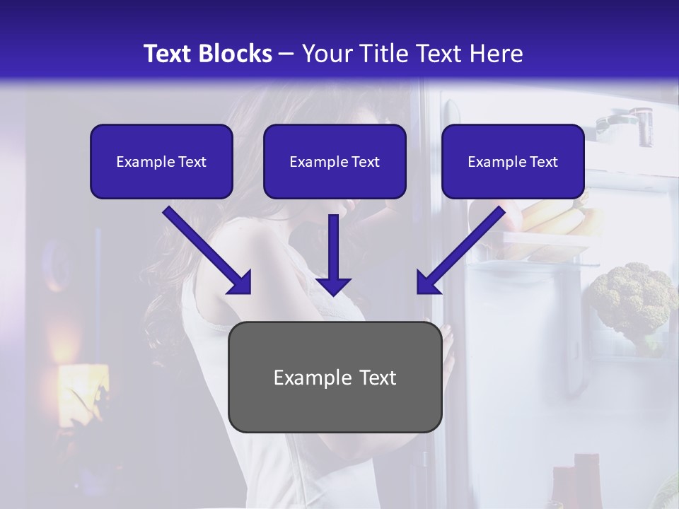 Belly Body Model PowerPoint Template