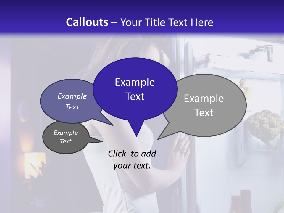 Belly Body Model PowerPoint Template