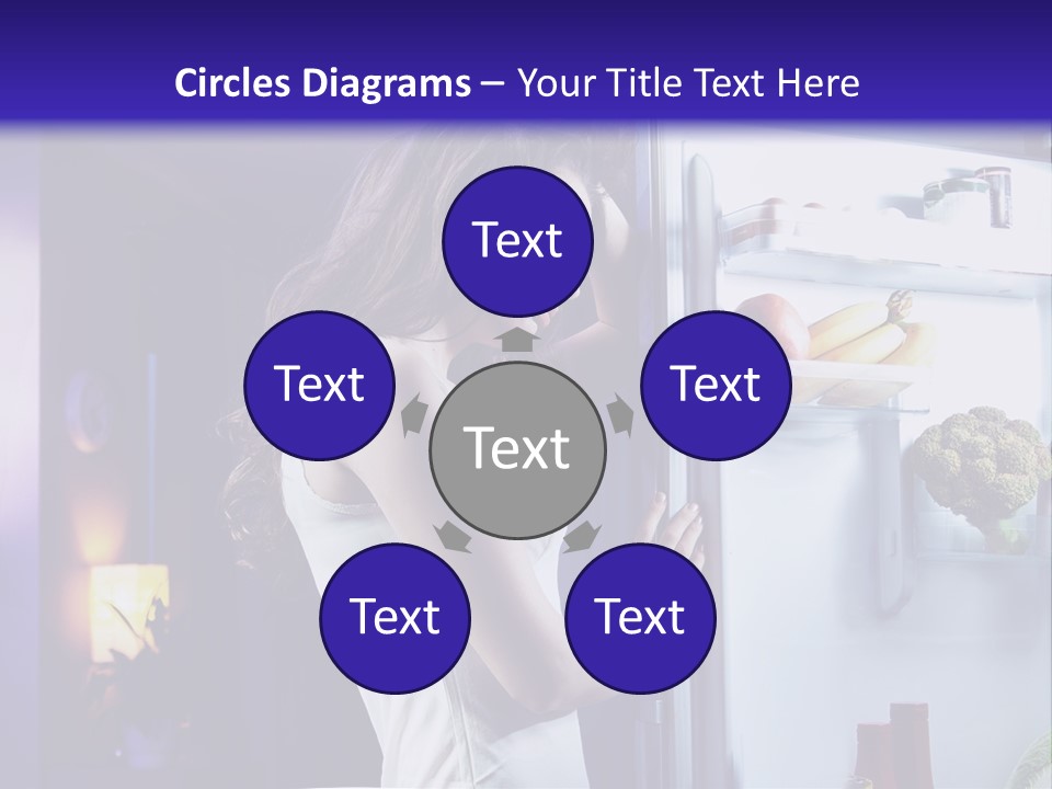 Belly Body Model PowerPoint Template